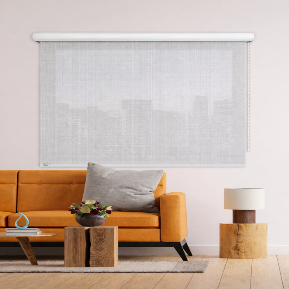 Persiana Enrollable Premium Screen Clasico Blanco