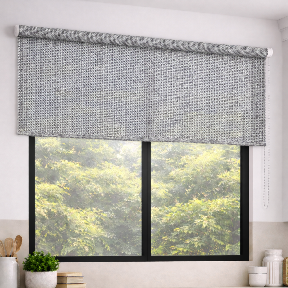 Persiana Enrollable Screen Noa Gris/Blanco