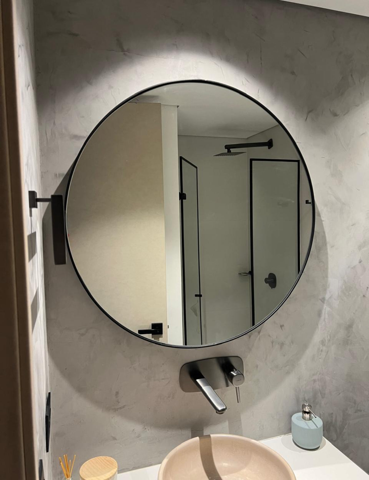 Espejo Circular Glam Diametro 79.6 cm