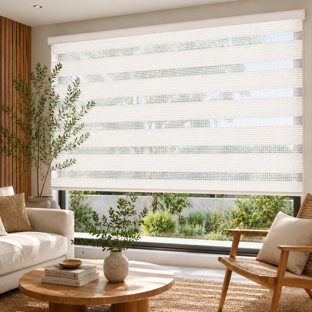 Persiana Sheer Elegance Sheer Screen Blanco