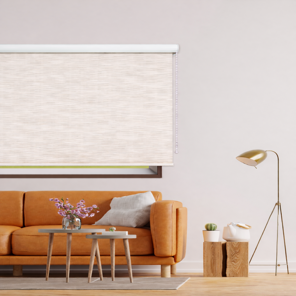 Persiana Enrollable Premium Screen Diseño Blanco