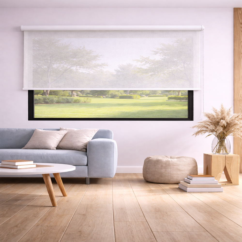 Persiana Enrollable Screen Clasico Blanco