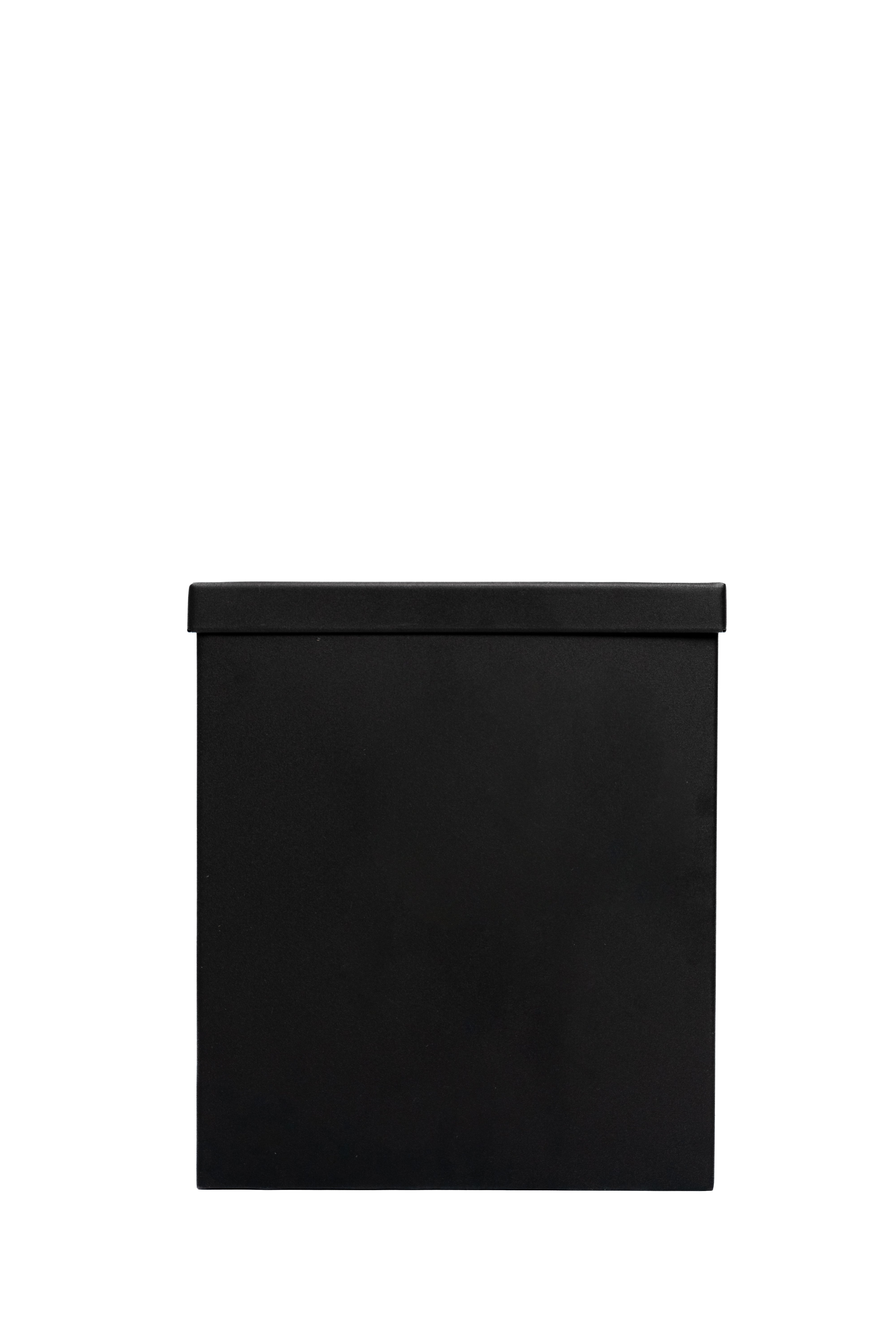 BASURERA RECTANGULAR DE METAL BALI